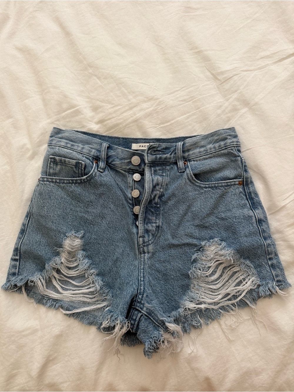 PacSun vintage high rise jean shorts
